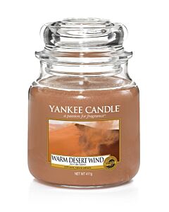 Yankee Candle Warm Desert Wind Medium Jar